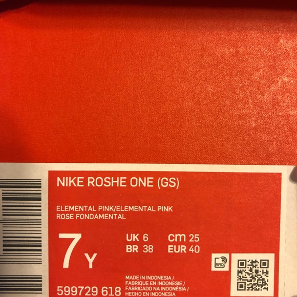 Nike Roshe One GS size 7y new in box - Picture 6 of 6